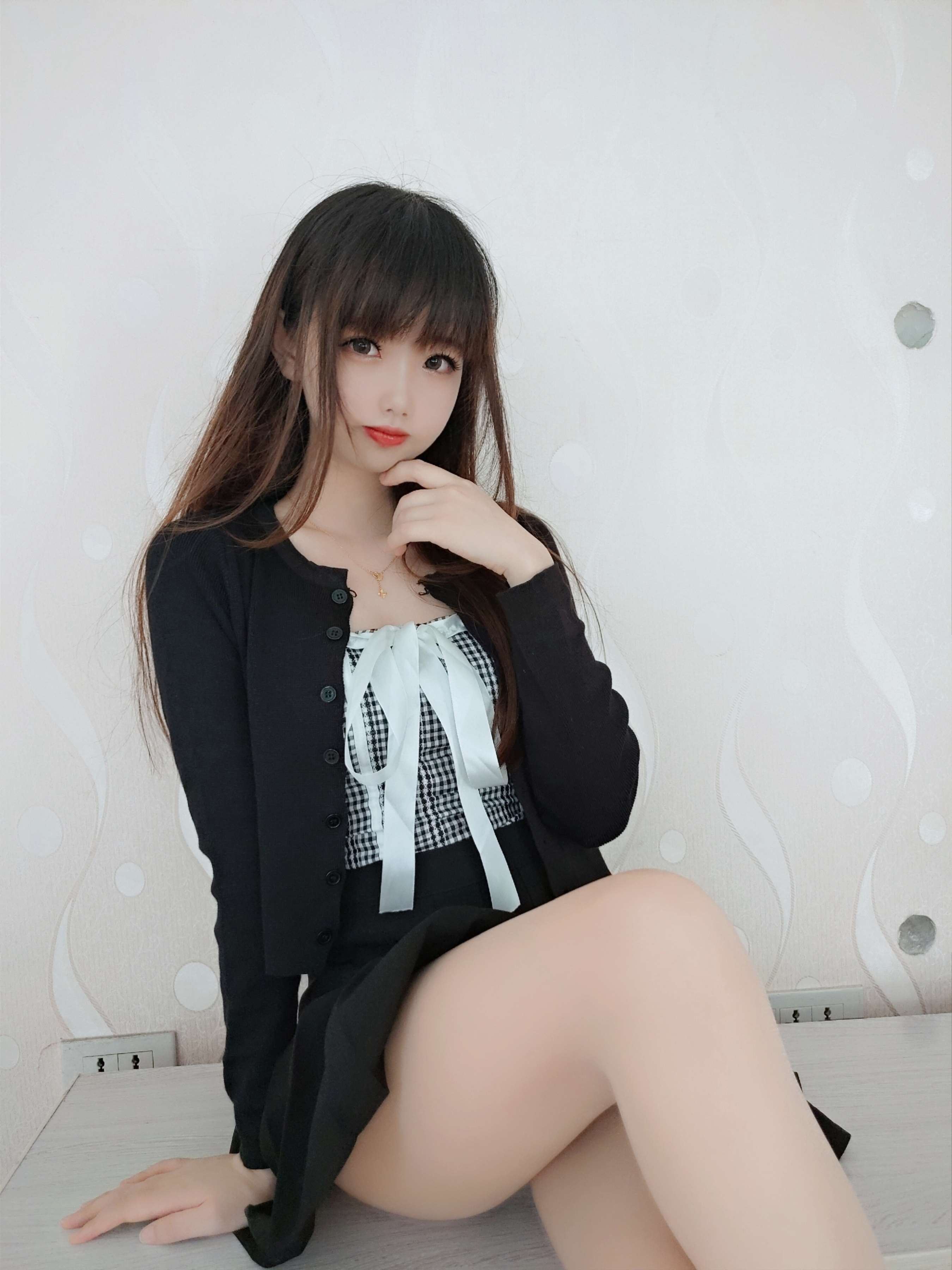 《肉丝连衣裙【套图+视频】》作品图