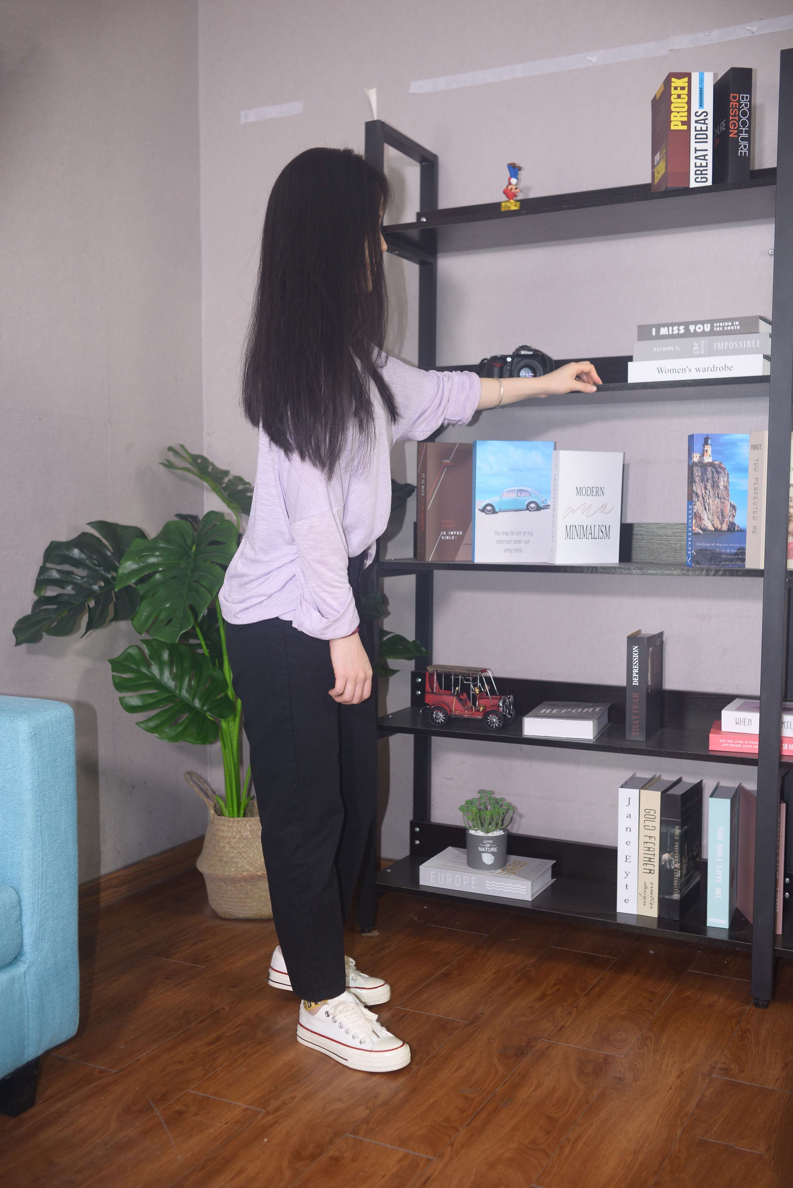 《婧琪小姐姐 鹿踏雾而来》作品图