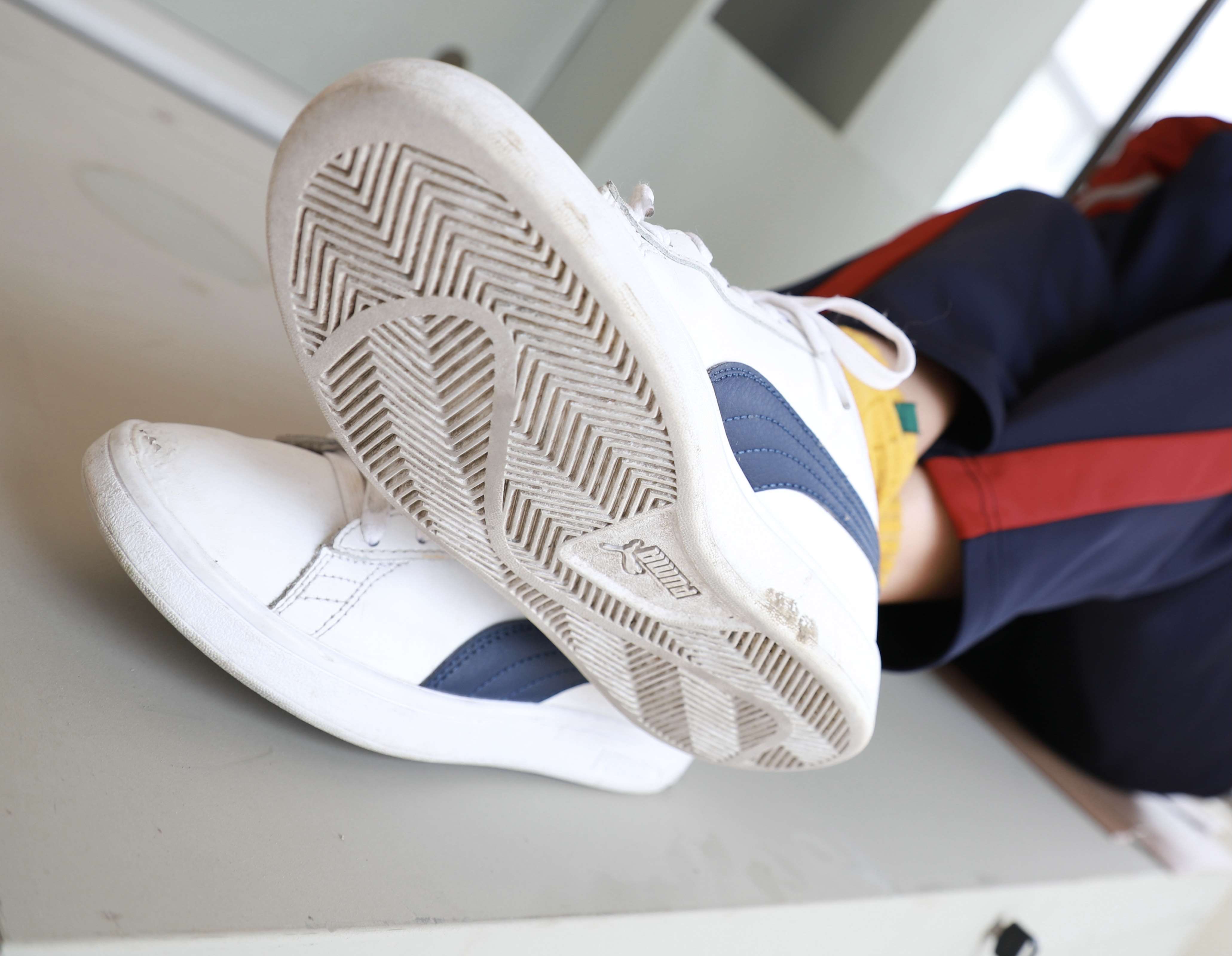 《校服学妹的棉袜脚》作品图