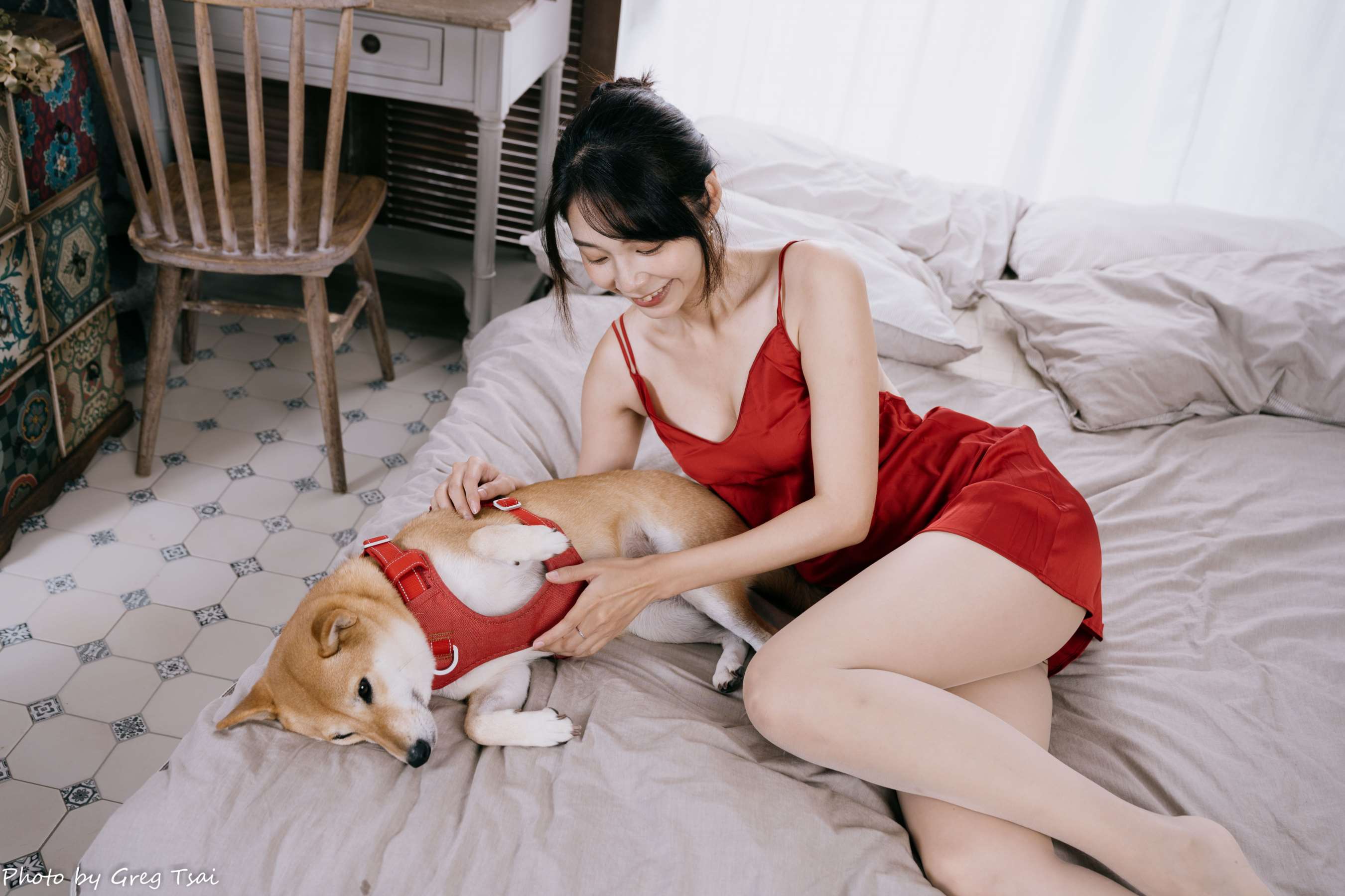 《凯西 - 睡衣肉丝》作品图