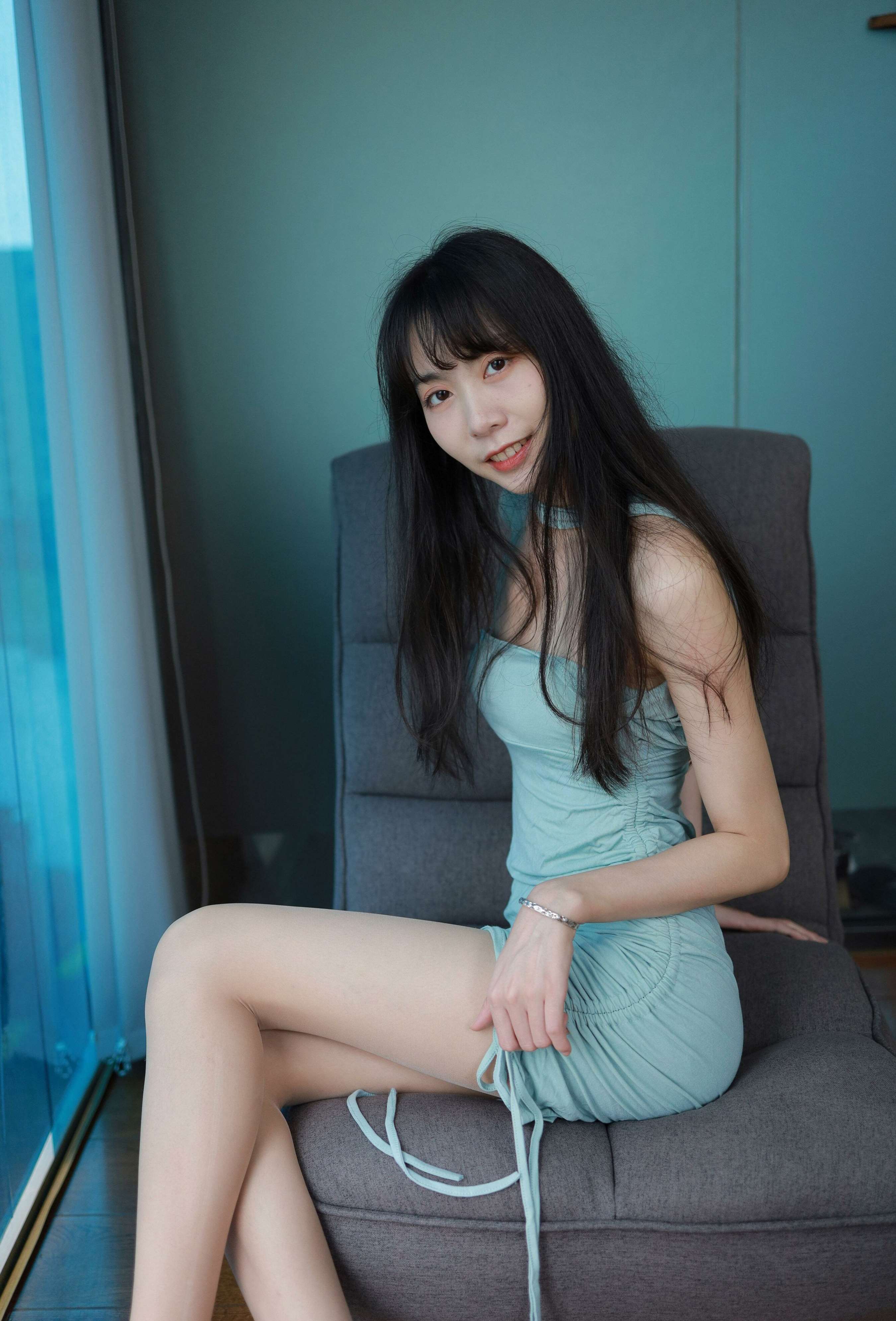 《团团《吊带包臀裙》》作品图