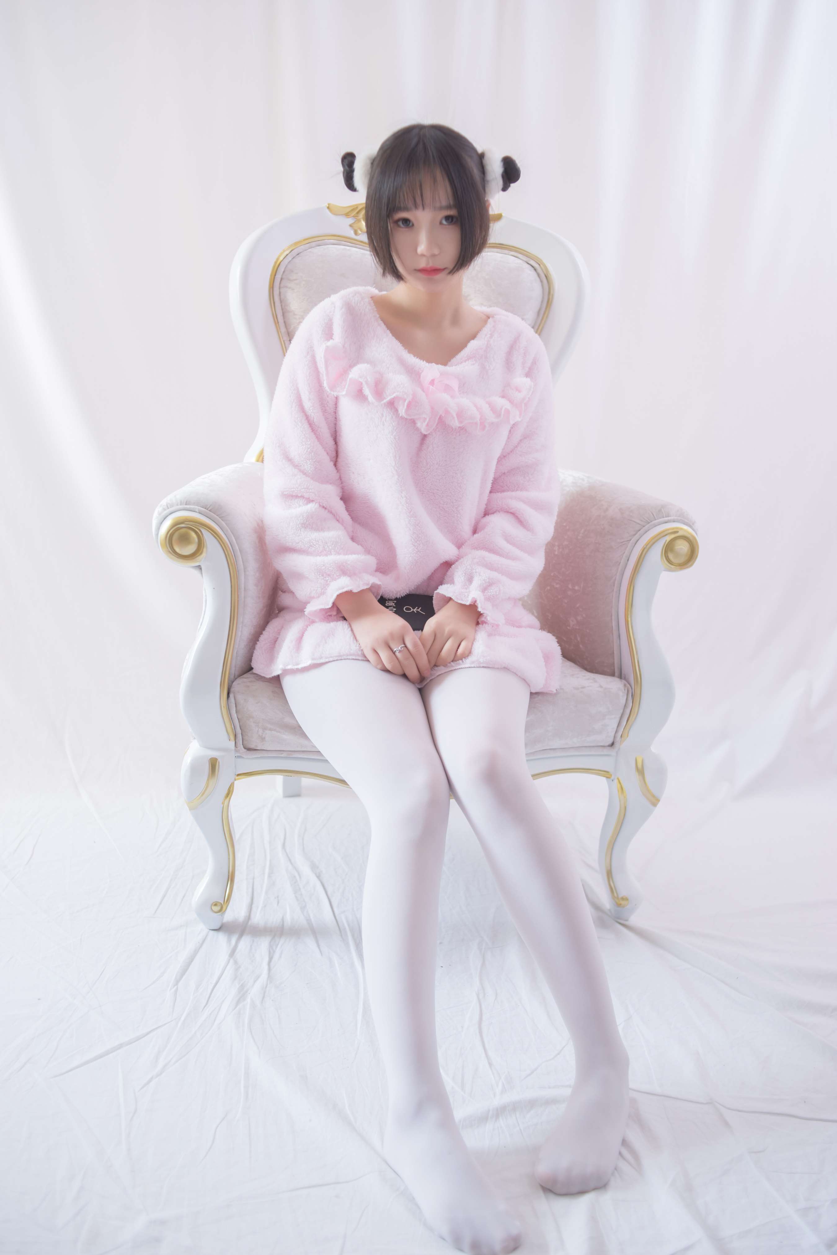 《粉色小可爱白丝足》作品图