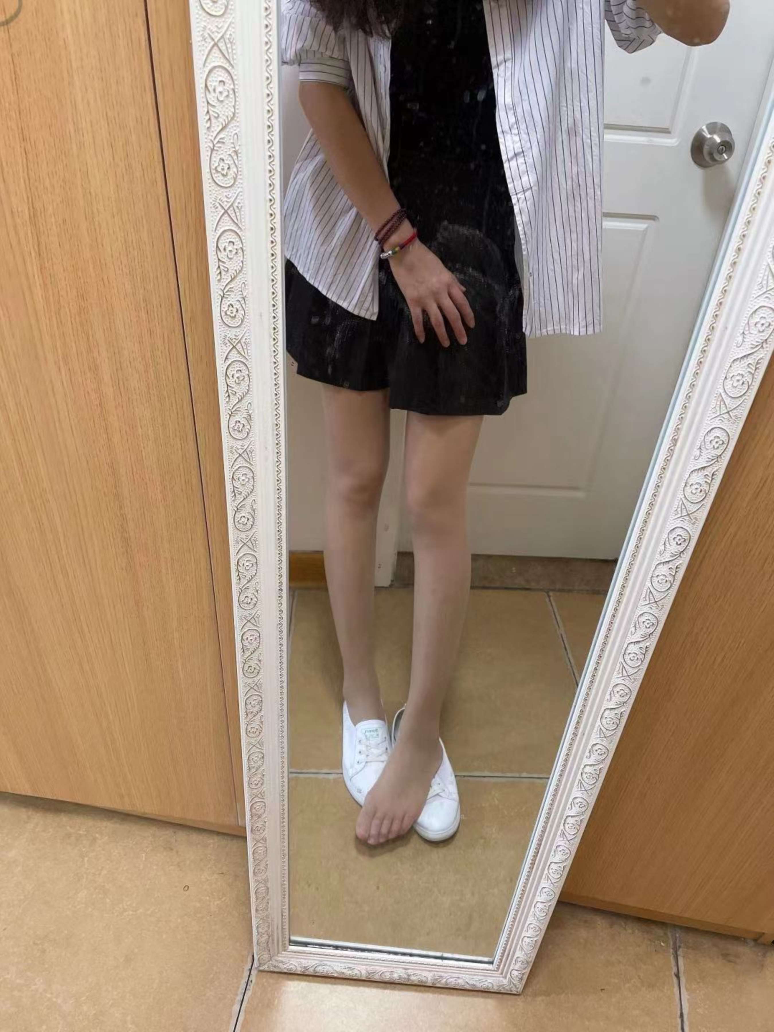 《休闲装の棉袜脚》作品图