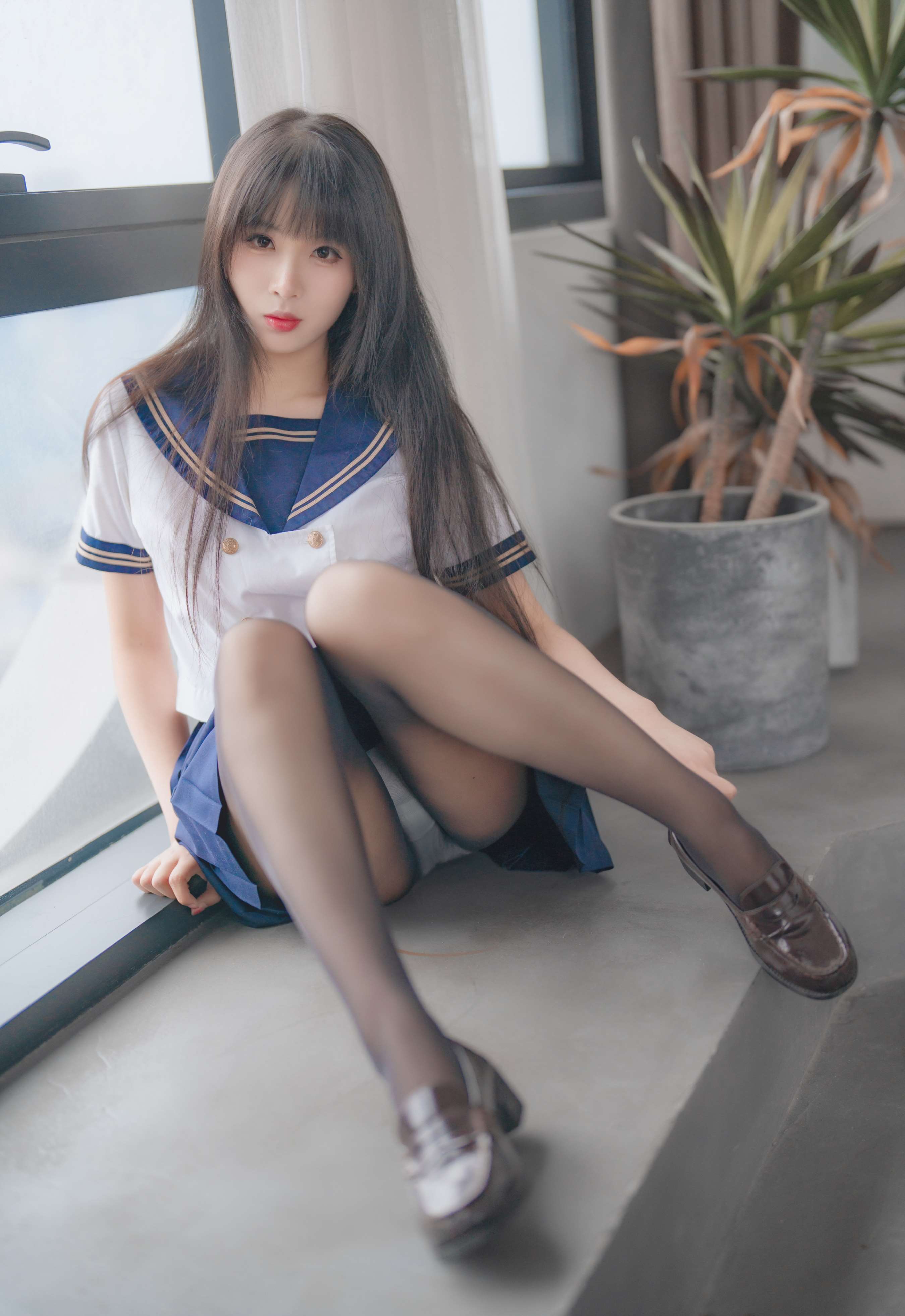 《学姐黑丝jk》作品图