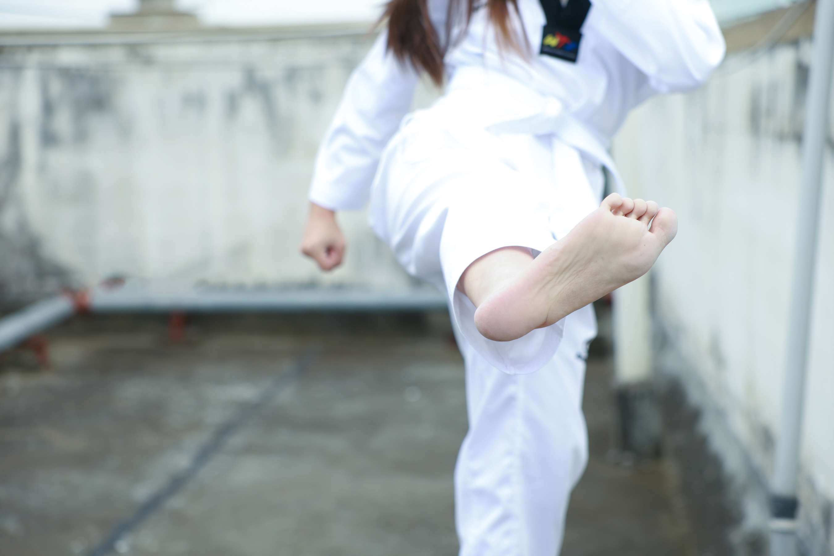 《少女练功服の嫩足》作品图