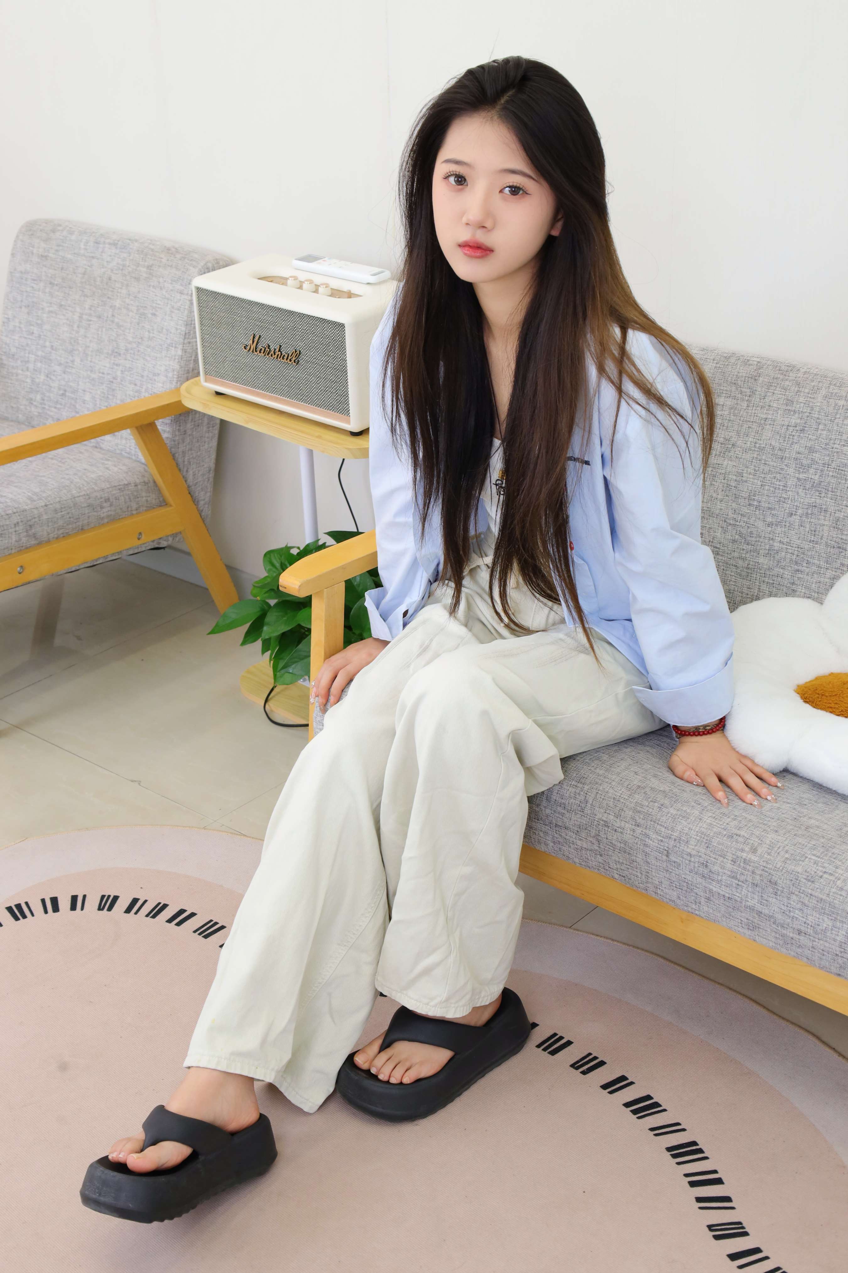 《子涵 人字拖の短丝足》作品图