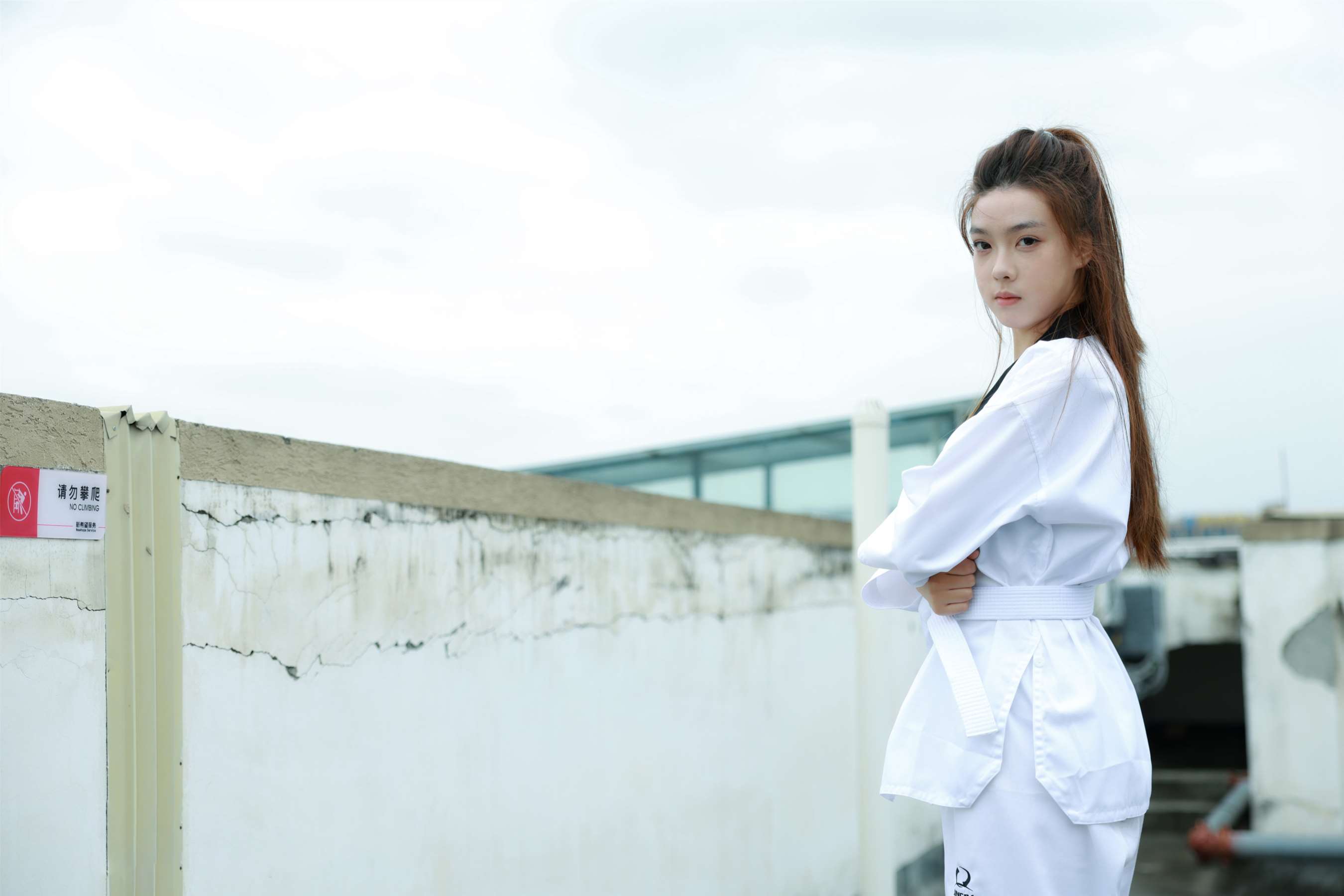 《少女练功服の嫩足》作品图